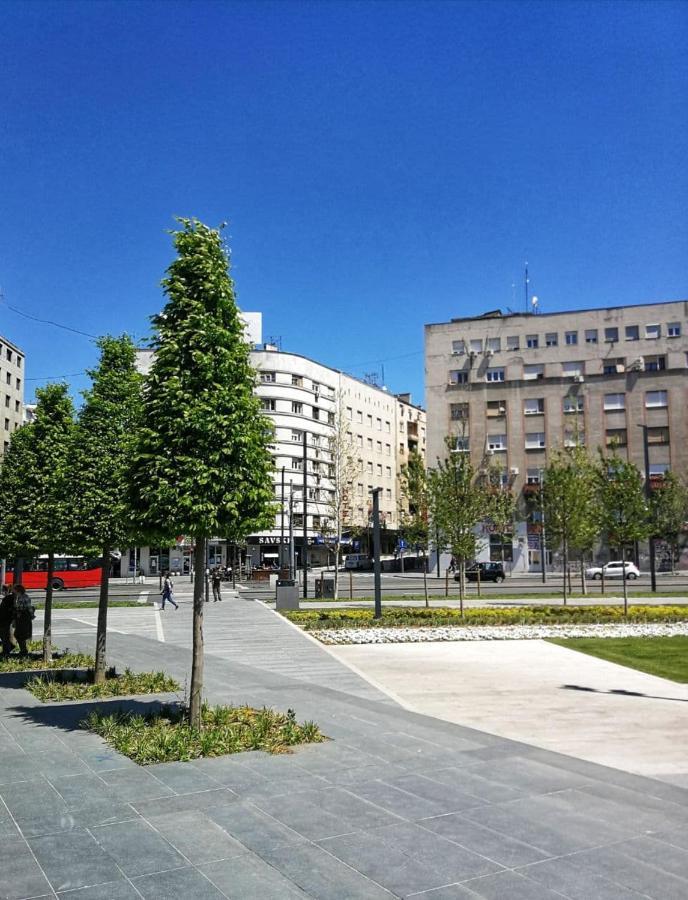 Savski Trg Belgrad Exterior foto